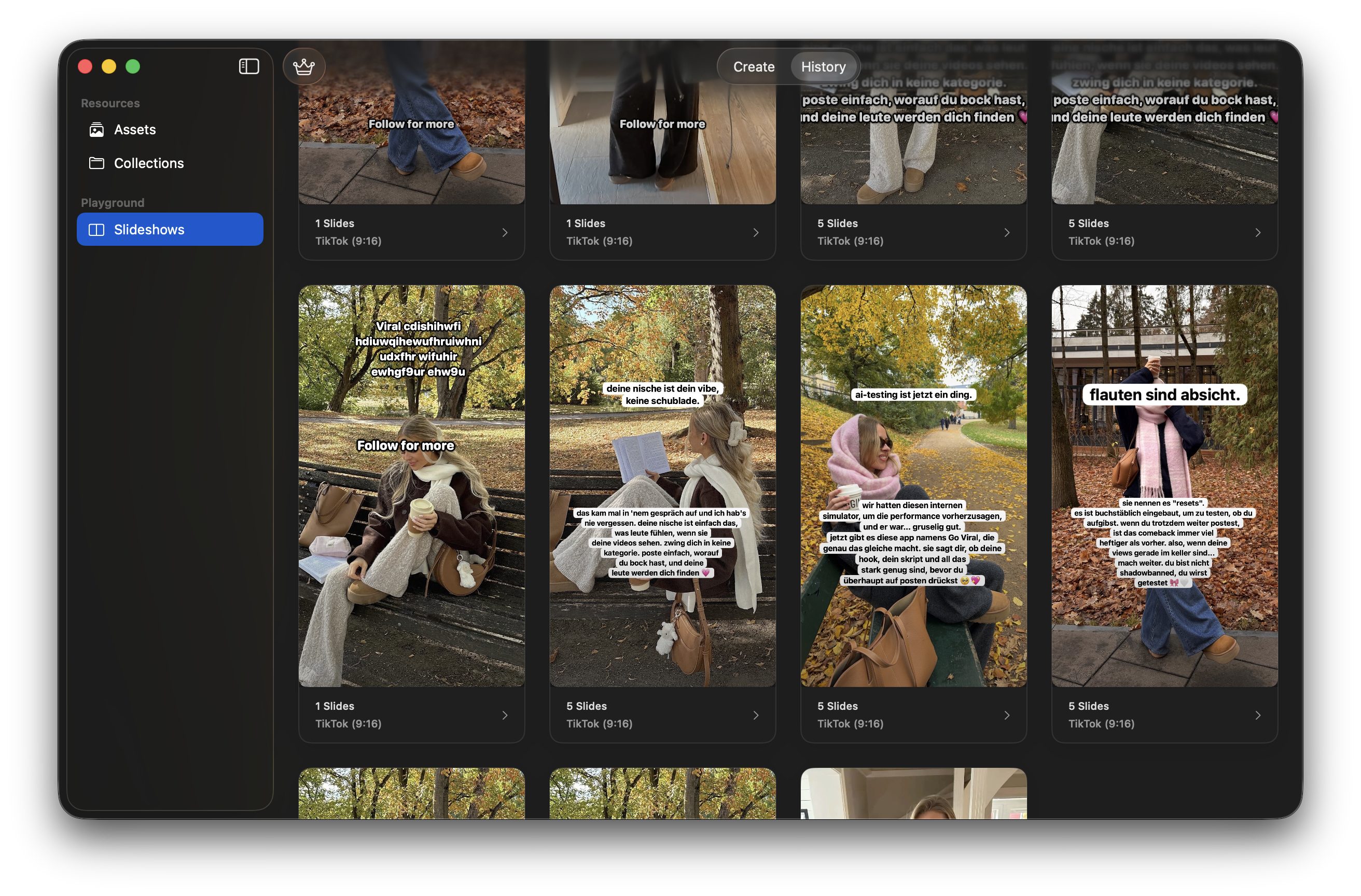 ReelPrinter App Interface